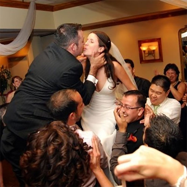 Picture of a fun wedding where Millennium Entertainment provided DJ services in Jacksonville, Florida.
